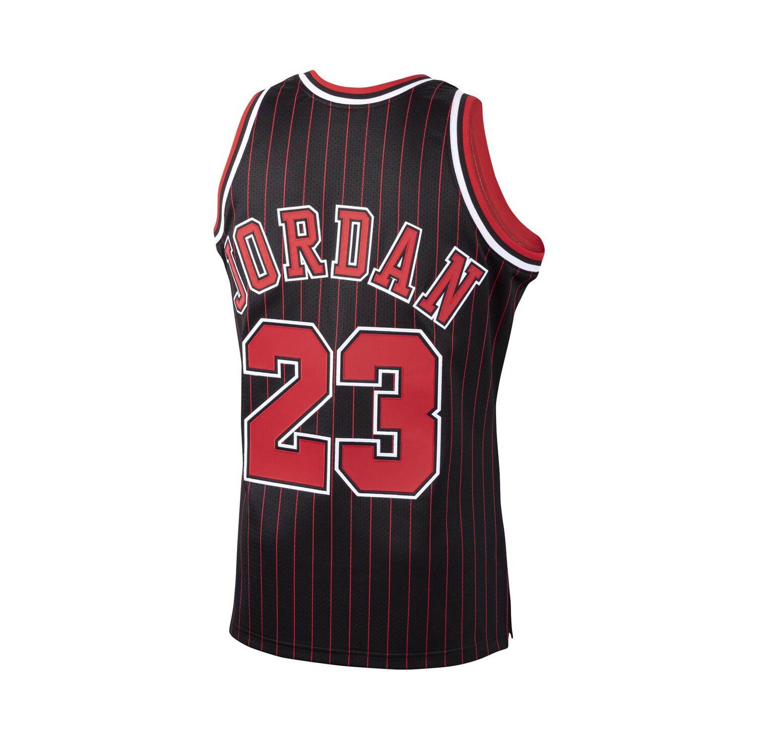 Men's Michael Jordan Black Chicago Bulls 1995/96 Hardwood Classics Authentic Jersey