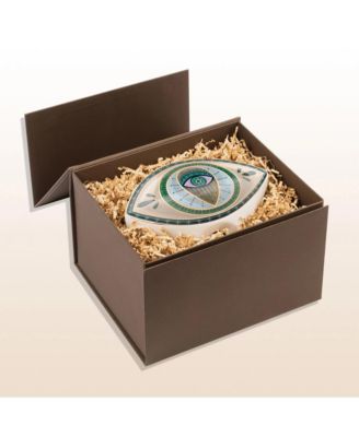 Protective Abundance - Evil Eye Ceramic Statue