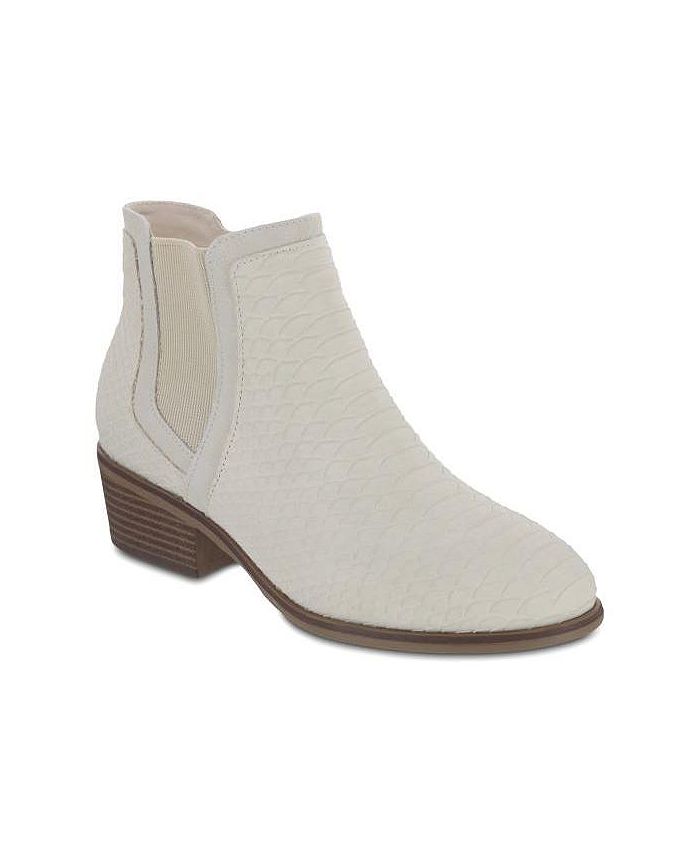 MIA Amore Women s TALYA W IVORY PYTHON BOOTS Macy s