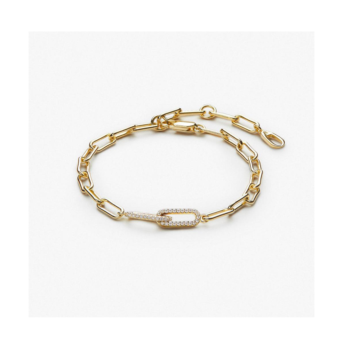 Paperclip Bracelet - Souryaz Bracelet - Gold