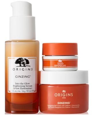 Origins 3-Pc. Plenty Of Glow GinZing Skincare Essentials Set - Macy's