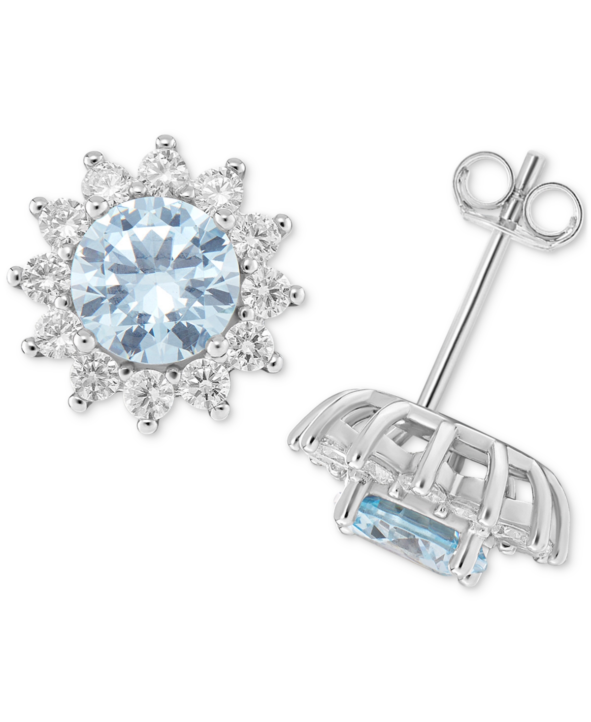 Macy's swarovski stud earrings outlet