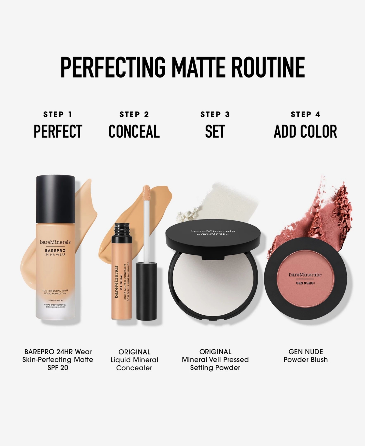Bareminerals Barepro 24hr Wear Matte Liquid Foundation Spf 20 In Deep 61 Cool