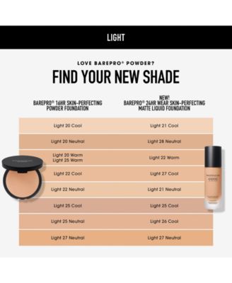 BAREPRO 24hr Wear Matte Liquid Foundation SPF 20