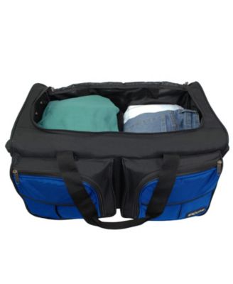 Dejuno Expedition Pro 20-Inch Carry-On Rolling Duffle Bag