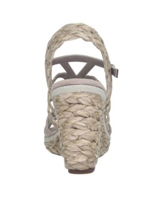 Women's Omalia Raffia Platform Wedge Sandals