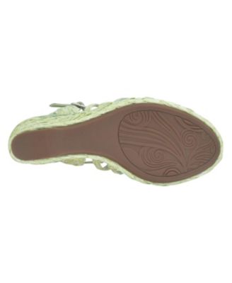 Women's Omalia Raffia Platform Wedge Sandals