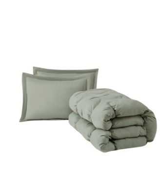 Truly Soft Cloud Puffer 3-Pc. Comforter Set, Full/Queen