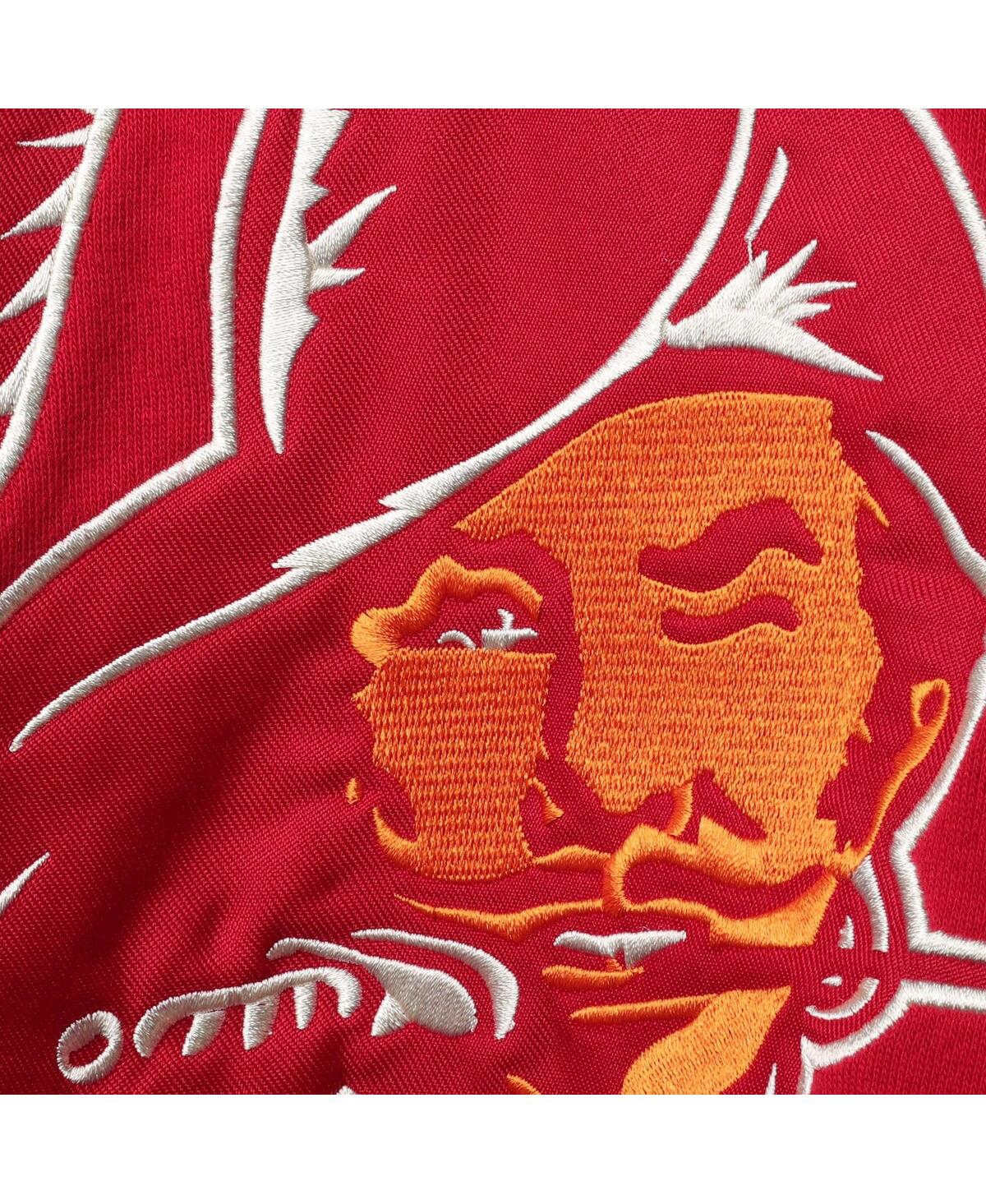 Men's '47 BrandTampa Bay Buccaneers Throwback Lacer Pullover Hoodie - Red