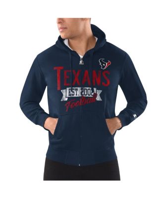 売れ筋商品|||スターター パーカー・スウェットシャツ アウター レディース Men's Navy Distressed Houston Texans Domestic Post Season Full-Zip Hoodie Navy Starter Men's Navy Distressed Houston Texans Domestic Post
