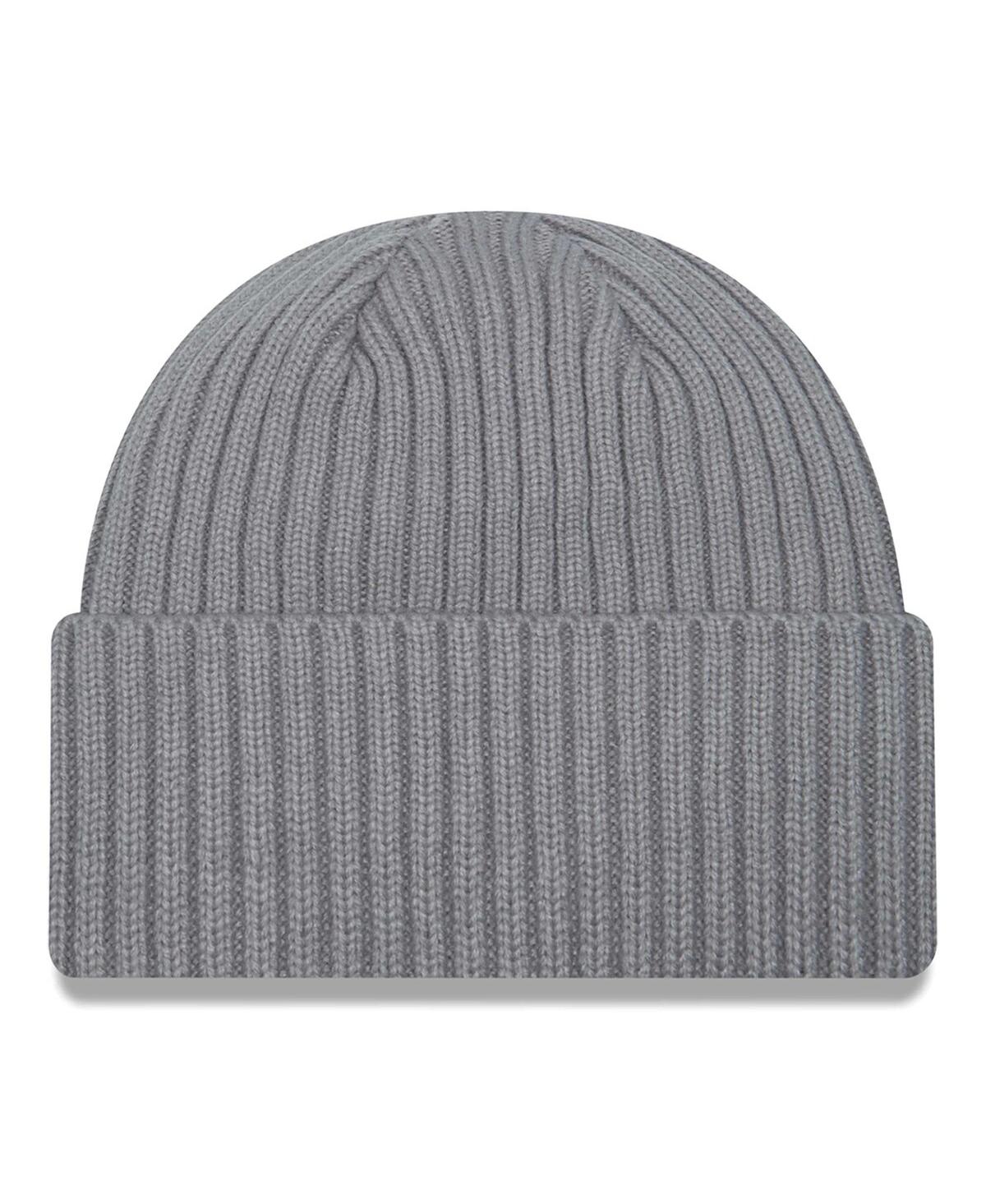 Men's New EraGreen Bay Packers Color Pack Multi Cuffed Knit Hat - Gray