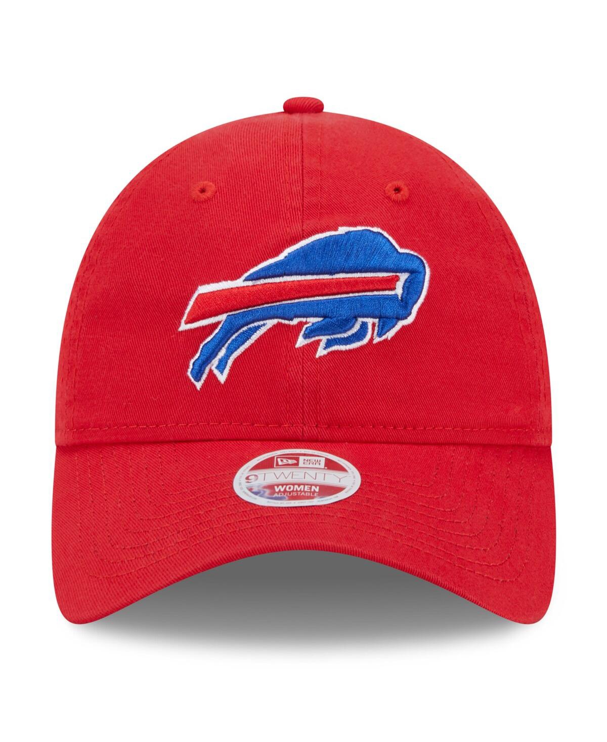 Women's New EraBuffalo Bills Main Core Classic 2.0 9TWENTY Adjustable Hat - Red