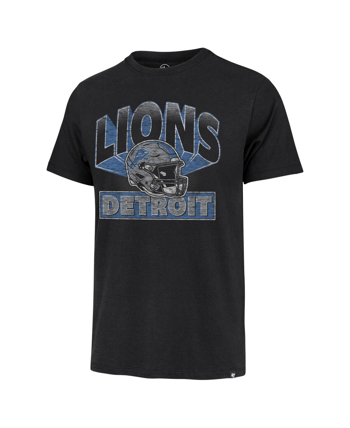 Men's '47 BrandDetroit Lions Amplify Franklin T-shirt - Black