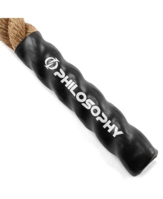 10 ft. Indoor / Outdoor Exercise Climbing Rope - 1.5 Inch Diameter