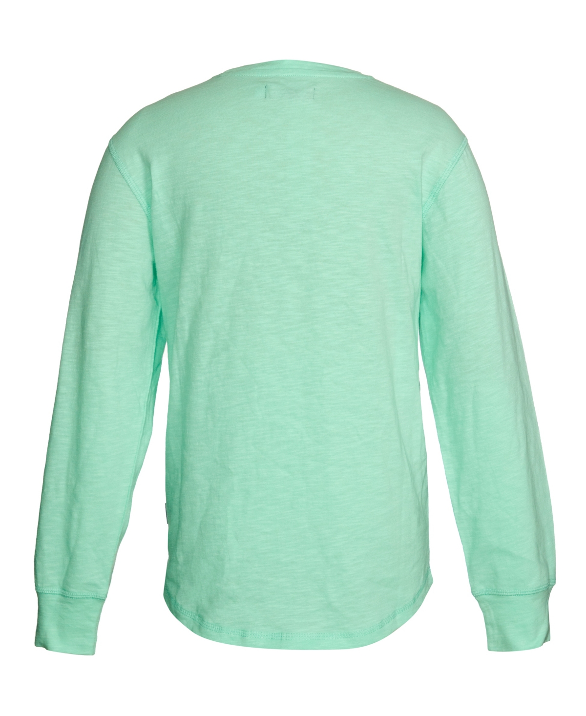 Univibe Big Boys Rivermill Slub Jersey Long Sleeve Crewneck T-shirt