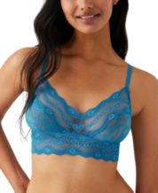 Tweens - Heavily Padded - Semi Push-Up Bra - Polyamide Fabric - Balconette  - Seamless, 3/4th Coverage, Wireless, Embroidered Lace on Cups with Halter