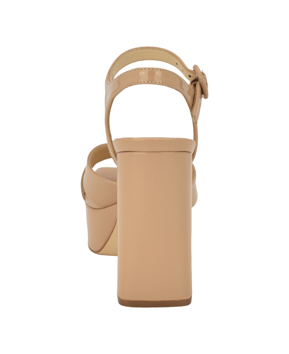 Guess Women's Vallenn Platform Block Heel Dress Sandals In Brown