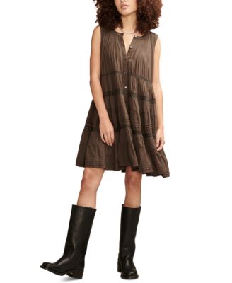 Lucky Brand - Women's Everyday Swing Mini Dress