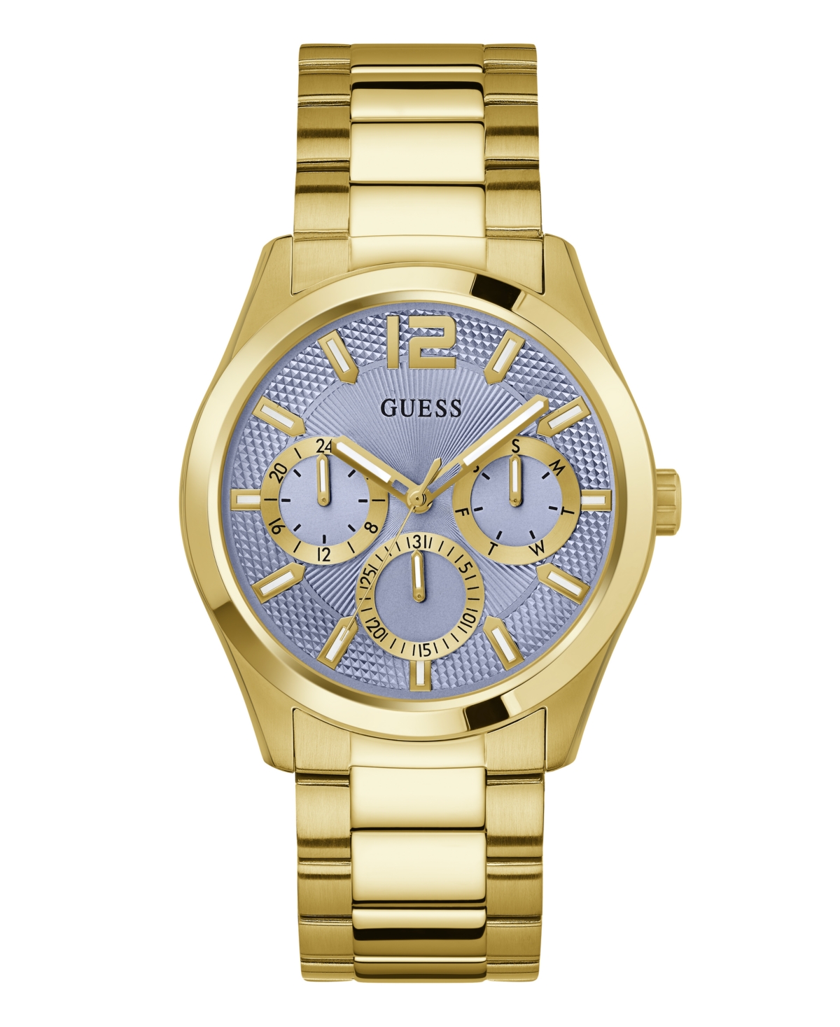Men's Analog Gold-Tone Stainless Steel Watch 42mm - Gold-Tone