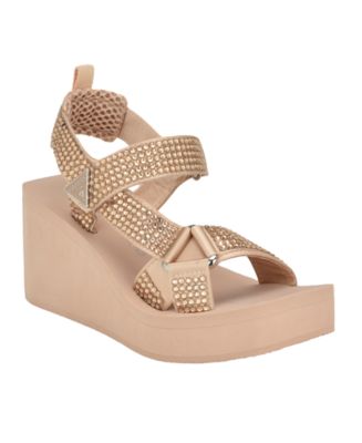 Guess sandals with rhinestones online