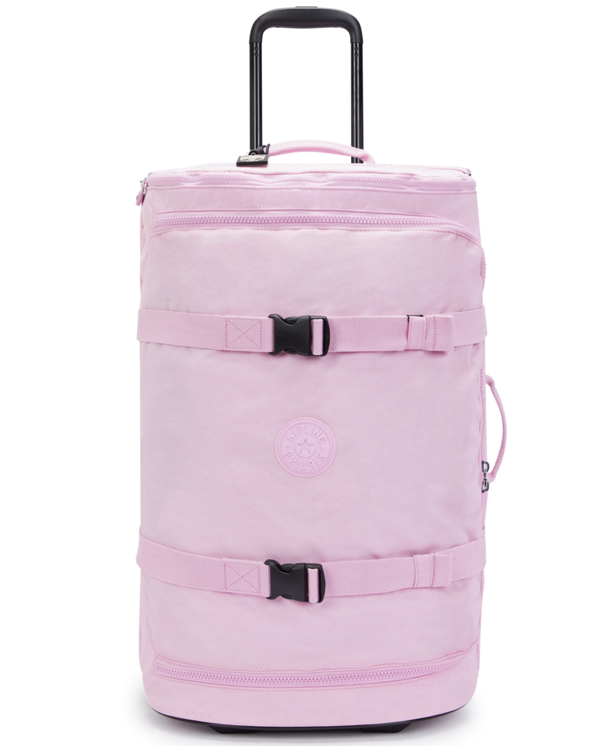 Shop Kipling Aviana Medium Rolling Carry-on Luggage In Blooming Pink