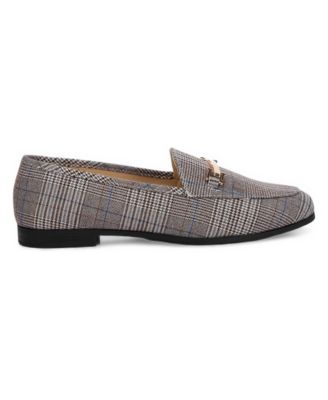 Womens zaara solid faux suede loafers