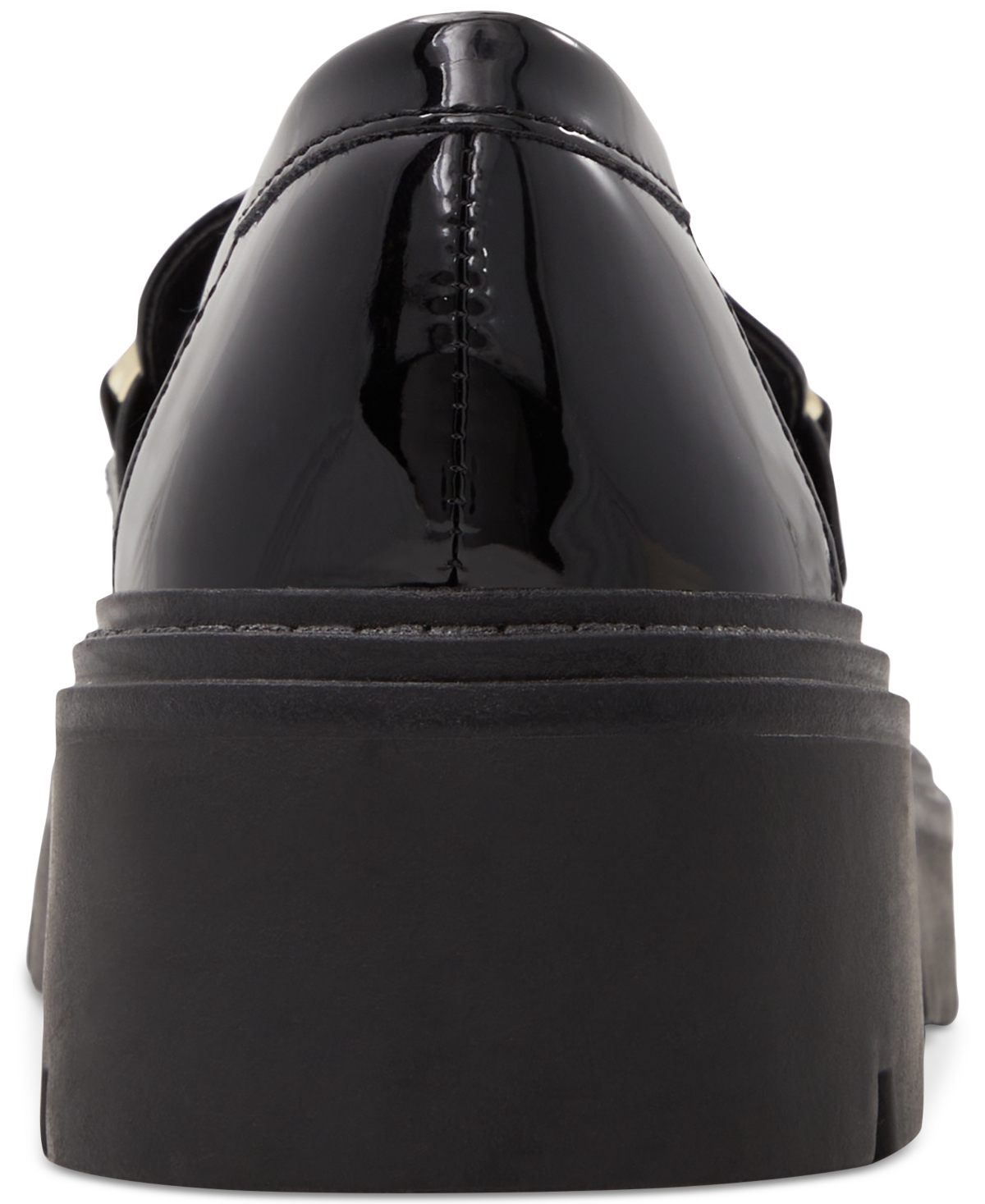 Shop Aldo Women's Miska Bit-detail Casual Platform Loafers In White Bone Patent