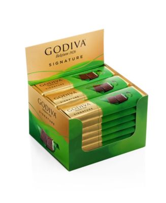 Godiva Set of 24, Mint Dark Chocolate Bars - Macy's