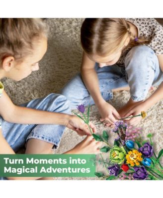 Tulip Bouquet Floral Collection Building Block Set - 999 Pcs