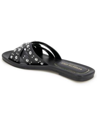 Women's Jula Stud Slip On Flat Sandals