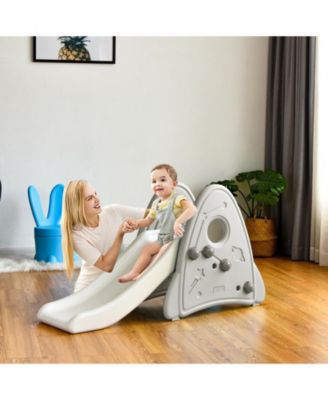 Freestanding Baby Slide Indoor First Play Climber Slide Set for Boys Girls