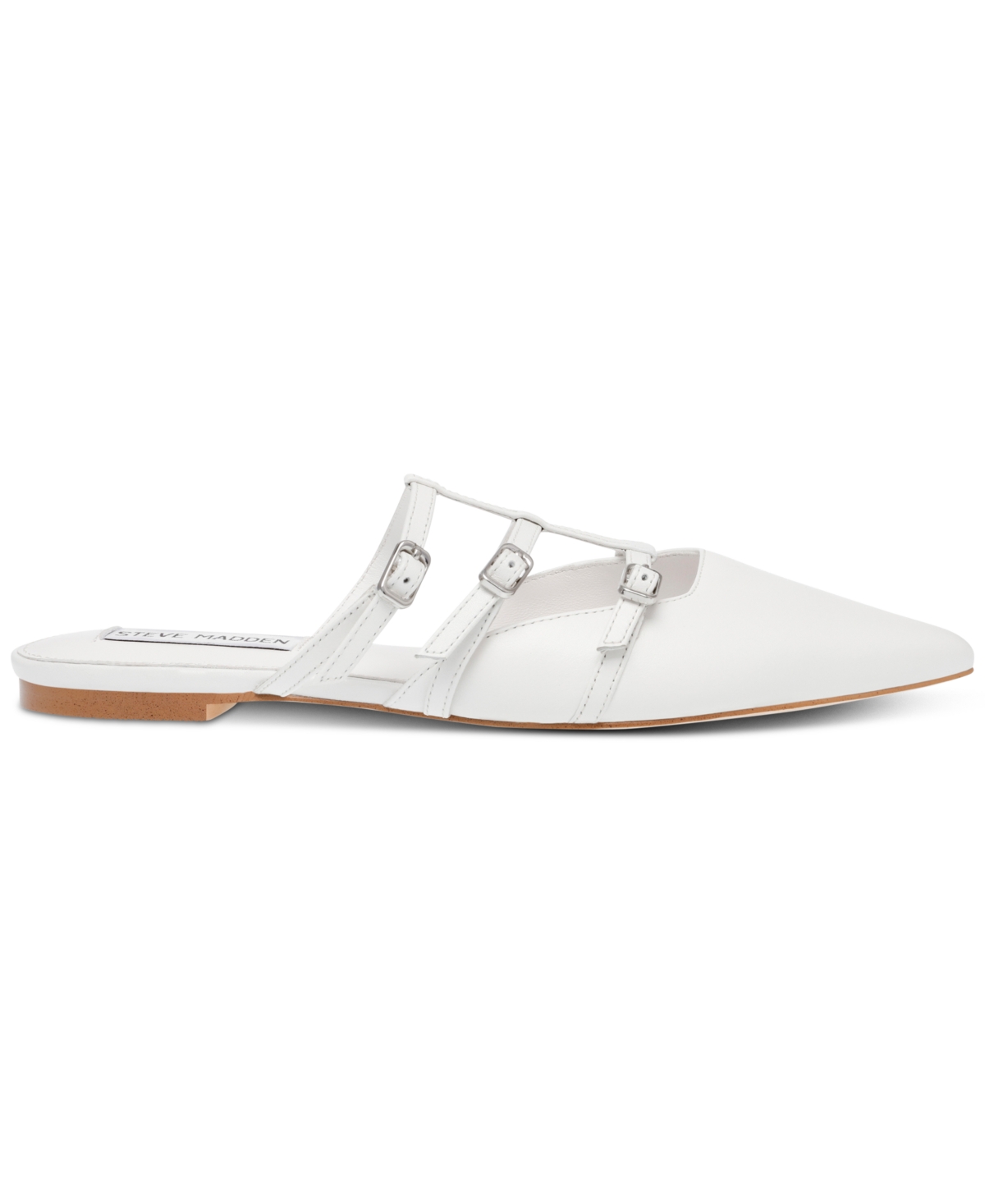 Steve Madden Women's Shatter Pointed-Toe Mule Flats