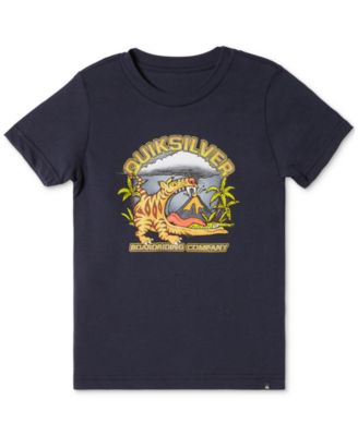 Quiksilver - Toddler & Little Boys Barking Tiger Graphic Cotton T-Shirt
