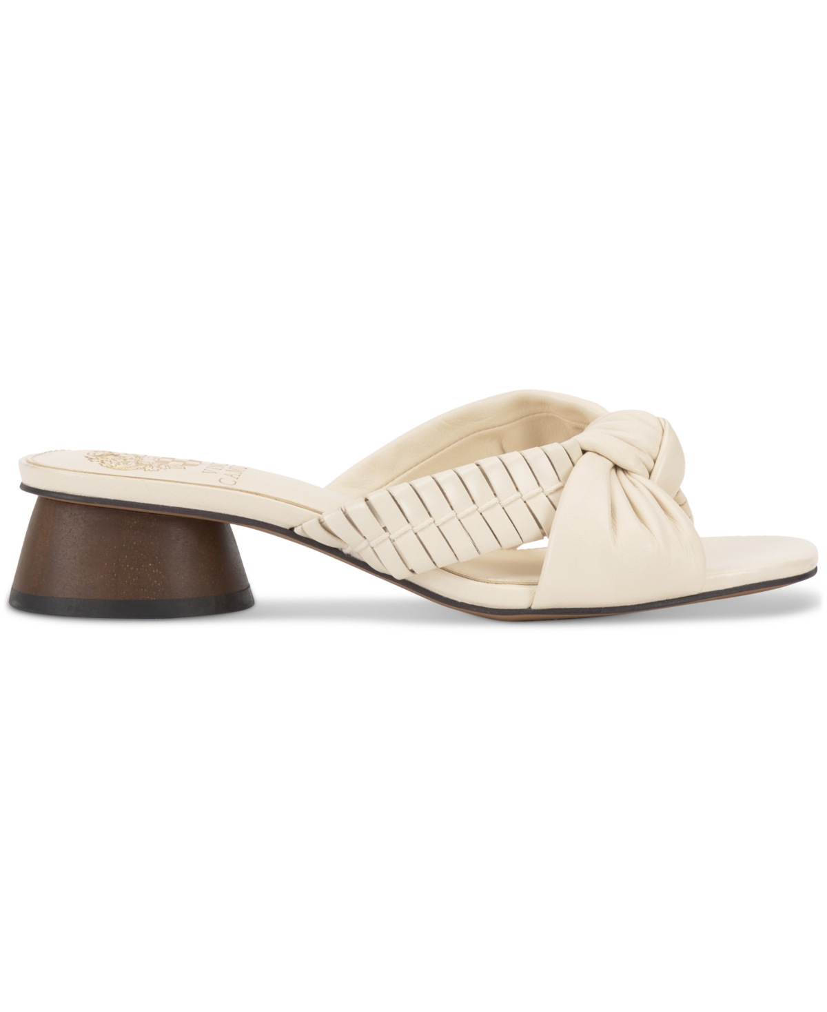 Vince Camuto Leana Knotted Slip-On Block-Heel Sandals