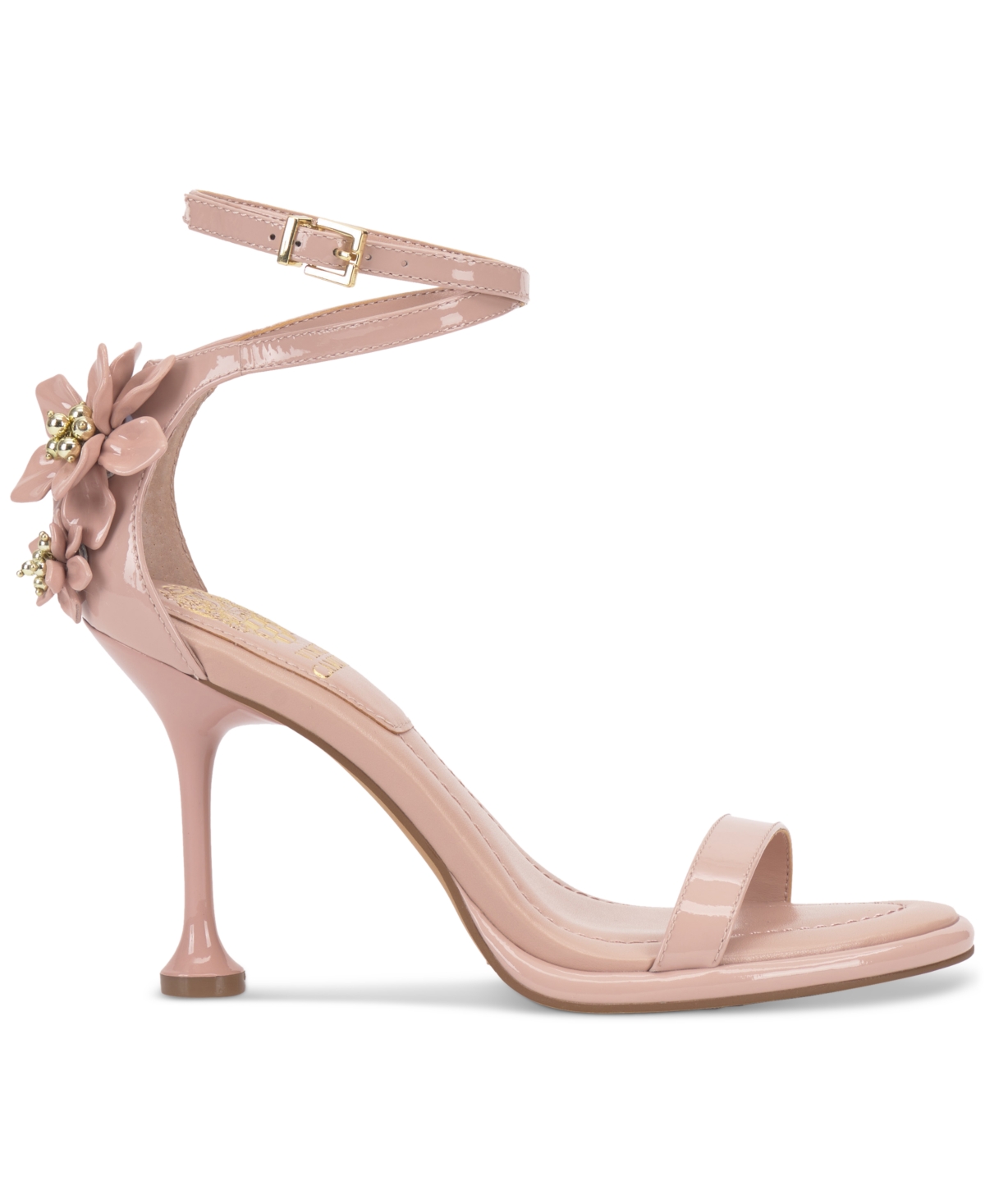 Vince Camuto Tanvie Flower Embellished High Heel Dress Sandals