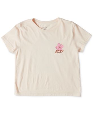 Roxy - Big Girls Hibiscus Paradise Graphic Cotton T-Shirt
