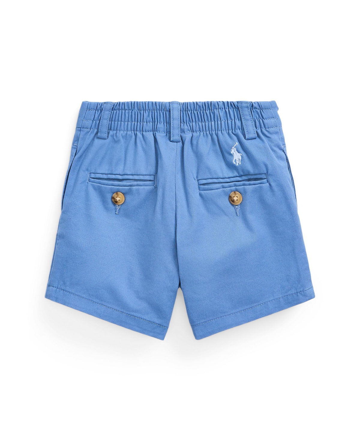 Shop Polo Ralph Lauren Baby Boys Cotton Flex Abrasion Twill Shorts In Nimes Blue