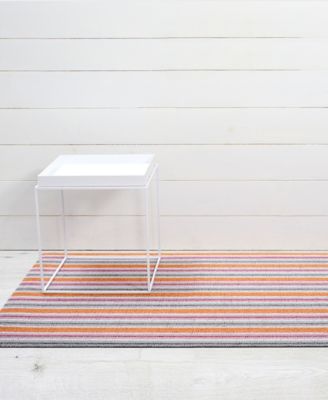 Ribbon Stripe Shag Big Mat 36" x 60"