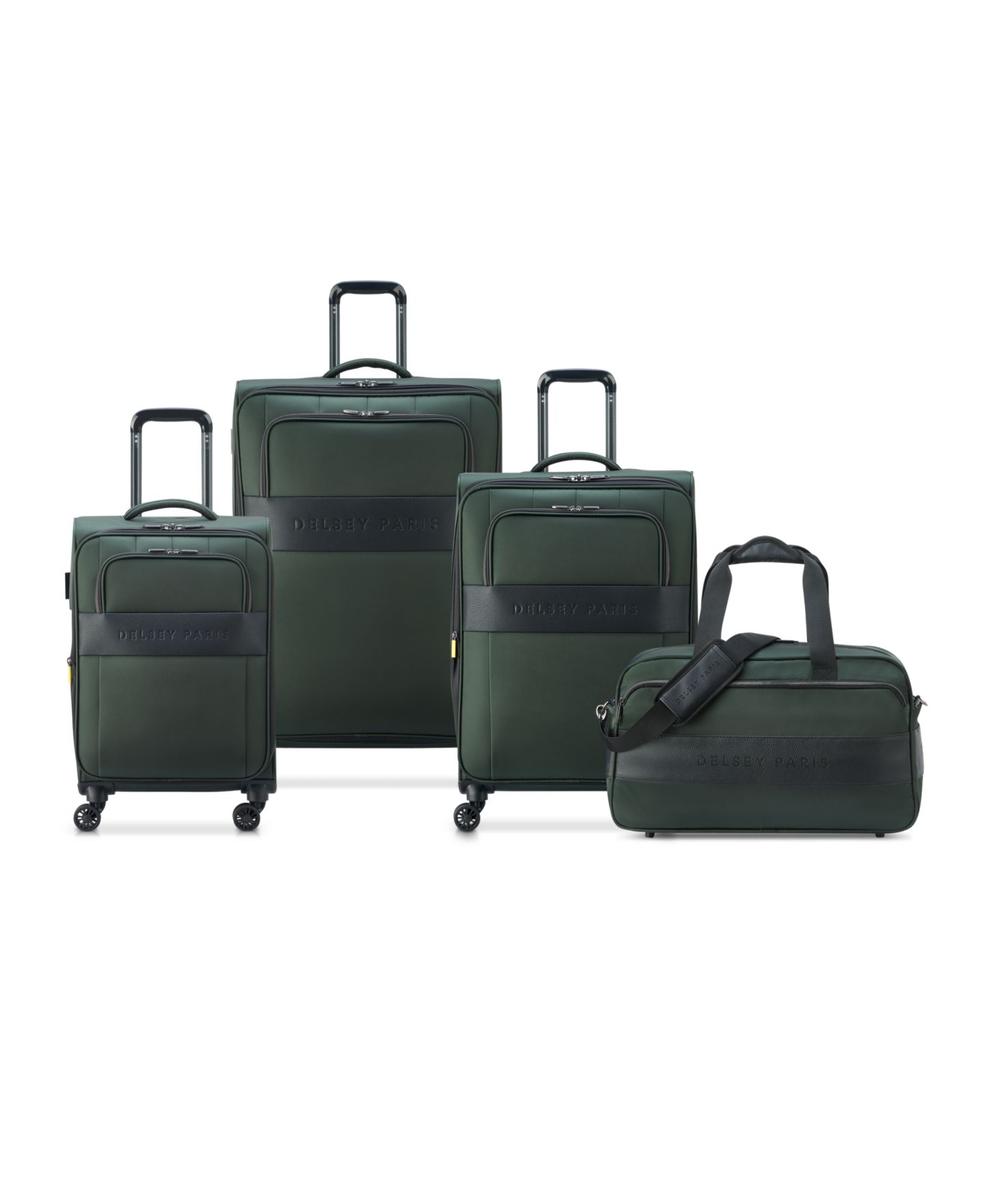 Сумка Delsey Paris Tour Air 18.5" Duffel, цвет: Зелёный — фото 7