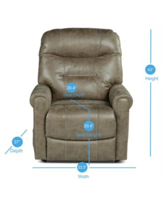 Ottawa 34" Power Lift Chair, Heat, Massage