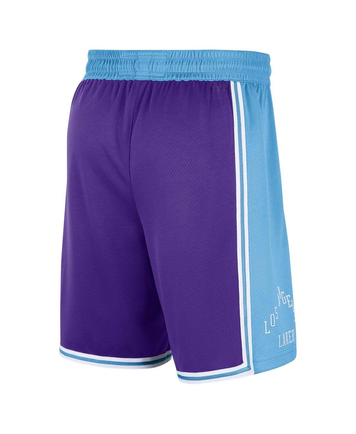 Men's Nike Blue Los Angeles Lakers 2021/22 City Edition Swingman Shorts - Blue