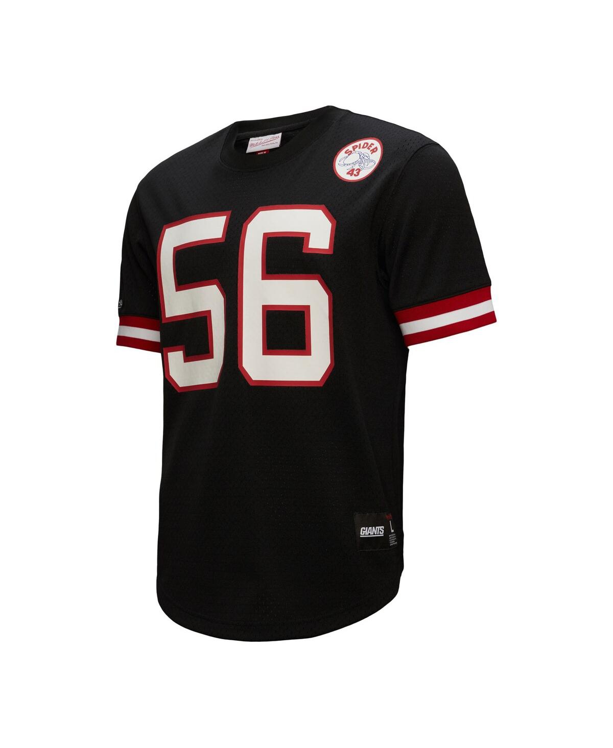 Men's Mitchell & Ness Lawrence TaylorNew York Giants Retired Player Name & Number Mesh Top - Black