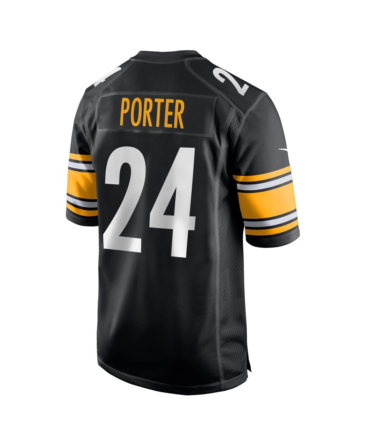 Men's Nike Joey Porter Jr.Pittsburgh Steelers 2023 Nfl Draft Pick Game Jersey - Black
