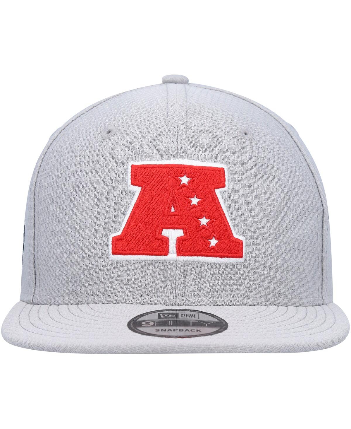 Shop New Era Men's  Gray Las Vegas Raiders 2024 Pro Bowl 9fifty Adjustable Snapback Hat