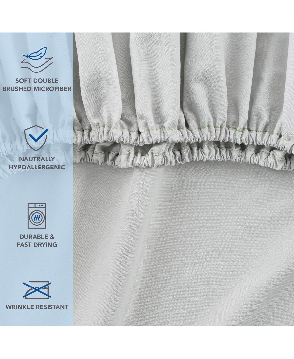 Host & Home Bulk Fitted Microfiber Sheets