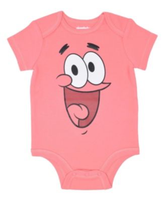 Patrick Squidward Boys 3 Pack Bodysuits Infant