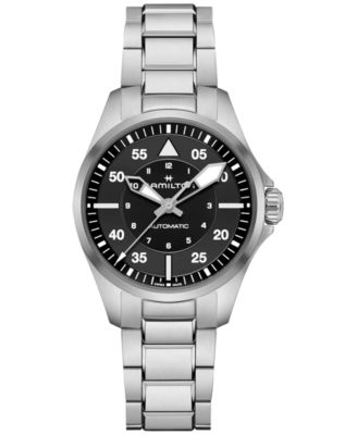 Hamilton - Women's Swiss Automatic Khaki Aviation Stainless Steel Bracelet Watch 36mm