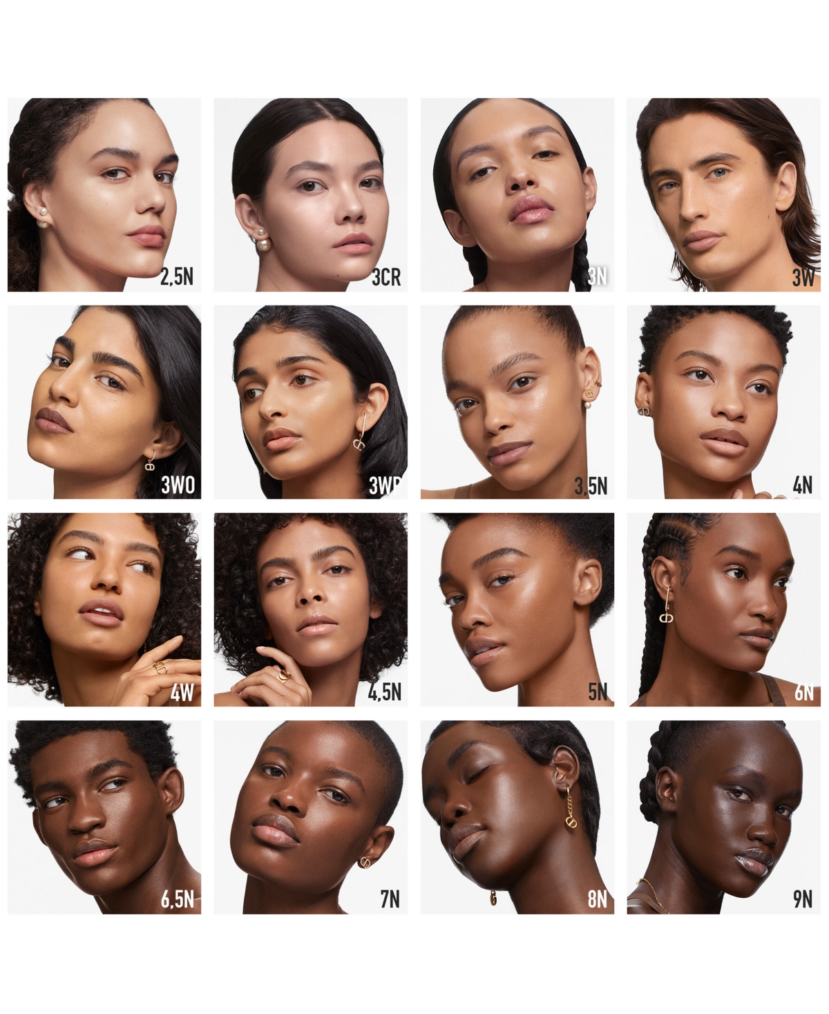 Shop Dior Forever Skin Glow Hydrating Foundation Spf 15 In 3 Warm Peach (light To Medium Skin With