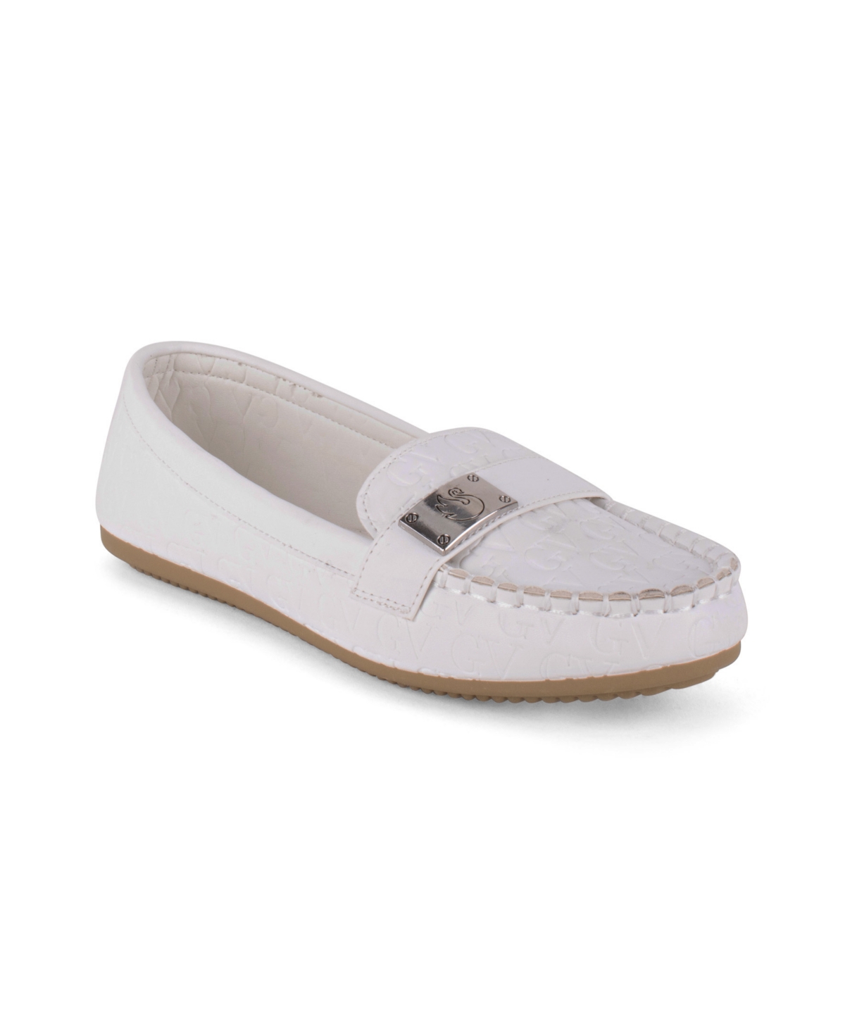 Shop Gloria Vanderbilt Women's Dionne Slip-on Loafers In White