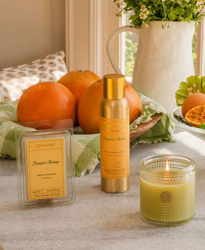 Aromatique Grapefruit Fandango Textured Candle Macy's